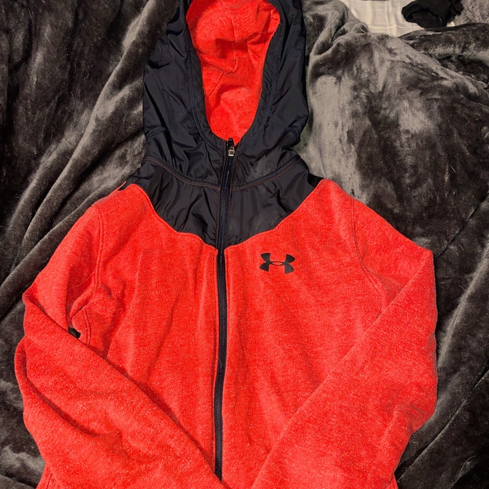 Under armour zip up